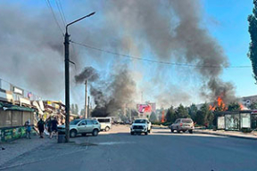 Война, 16 июля. Прилет КАБа по магазину в Доброполье, есть жертвы. Мэр латвийского города был ранен в Украине во время обстрела